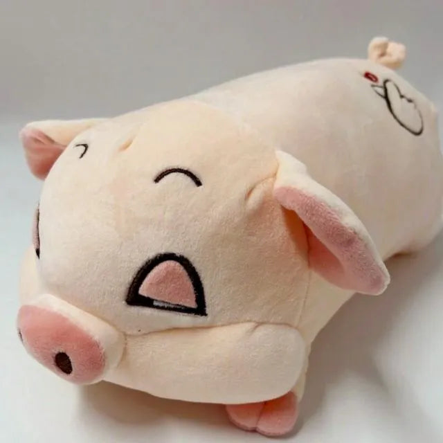 Cochon dormeur en doudou géant