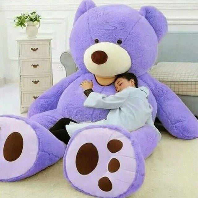 Géant ours en peluche