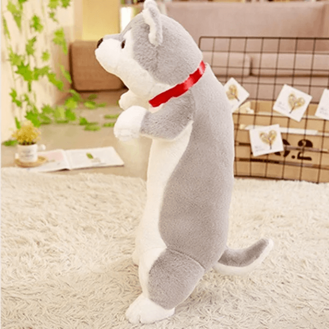 Peluche chien animé domestique et câlin