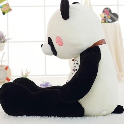 Panda géant en peluche adorable et rigolo