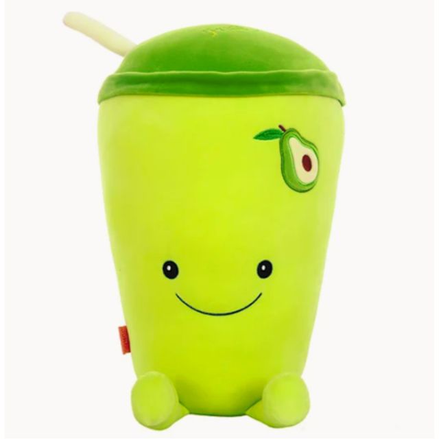 Très grosse peluche en forme d'avocat