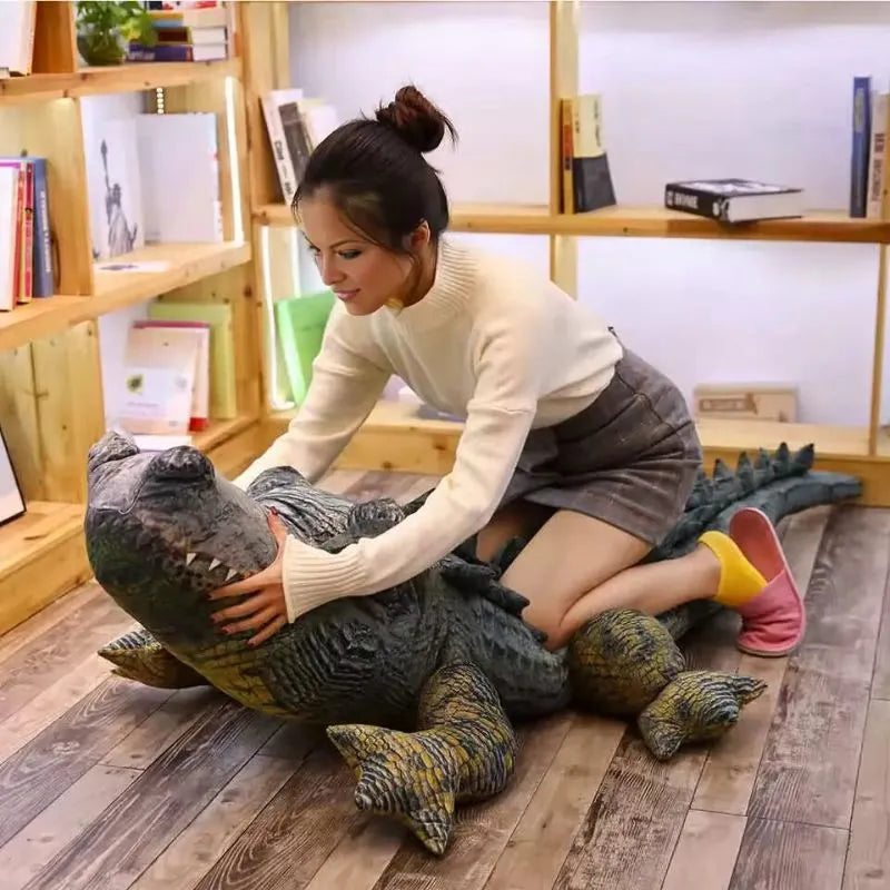 Crocodile géant peluche xxl