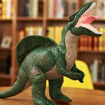 Peluche dinosaure spinosaure réaliste