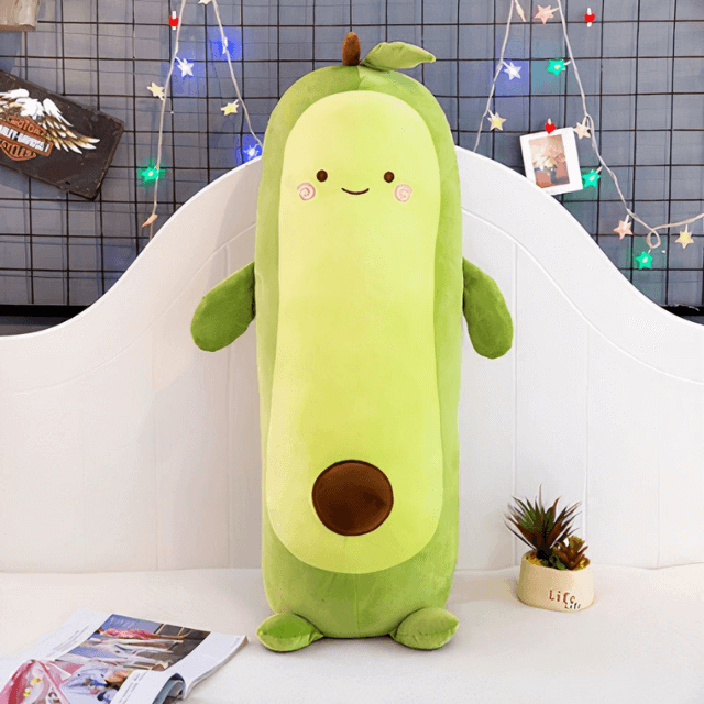Fruit peluche avocat de 65 cm