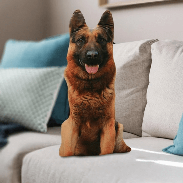 Chien en peluche ultra beau à la douce fourrure