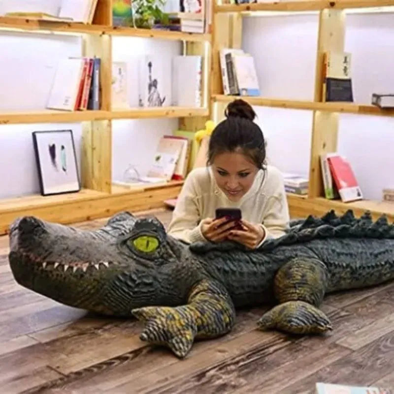 Crocodile géant peluche xxl