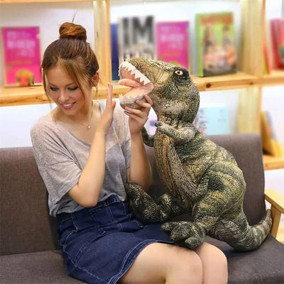 peluche dinosaure géante réaliste