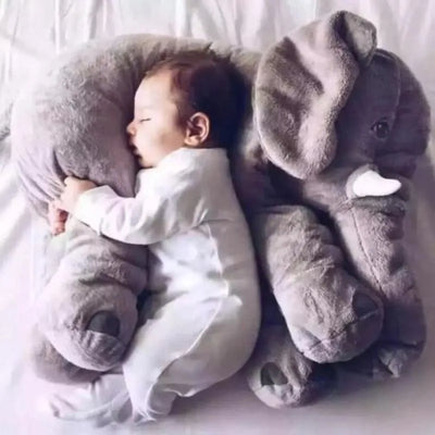 Peluche éléphant géante bébé à utiliser comme doudou