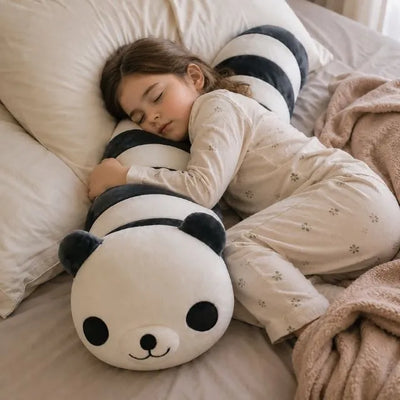 Peluche panda animé rempli de tendresse
