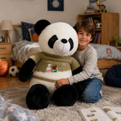Peluche panda géante toute douce à câliner