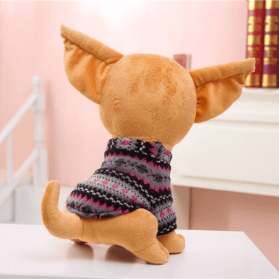 Chien de compagnie réaliste de race chihuahua