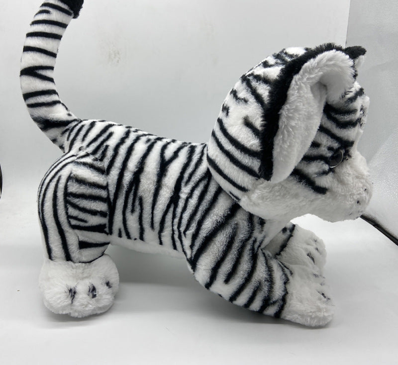 Tigre en peluche doux aux grandes oreilles