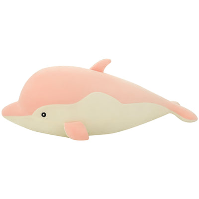 Grande peluche dauphin rose