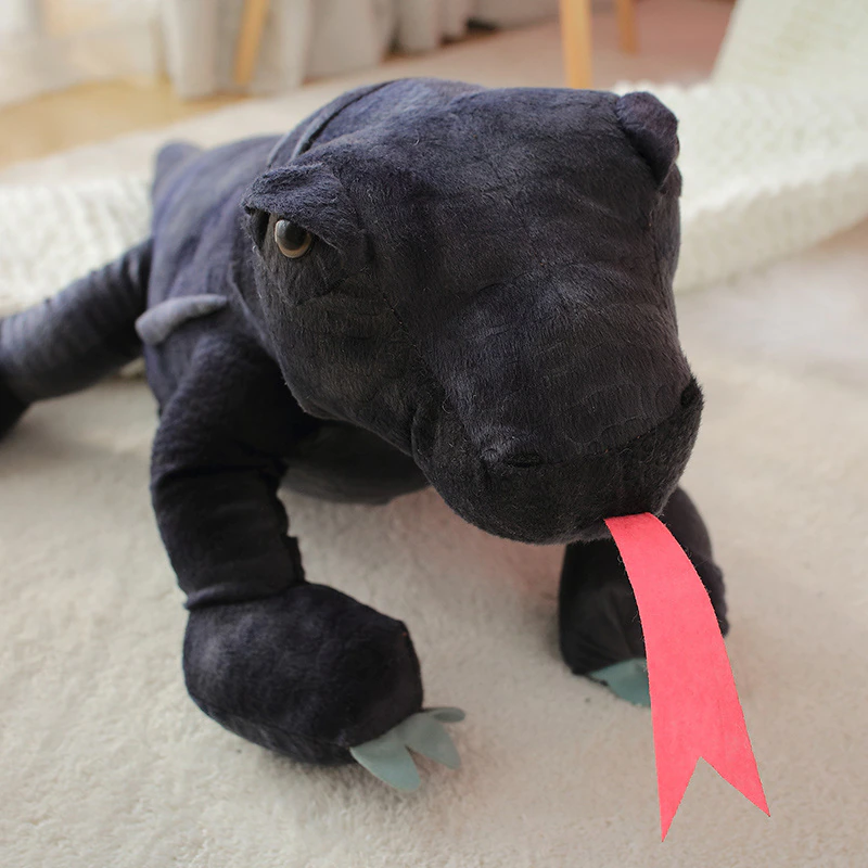 Dragon de Komodo domestique en peluche