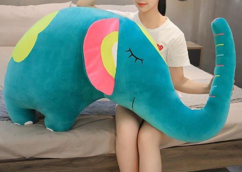 Peluche géante éléphant originale et amusante