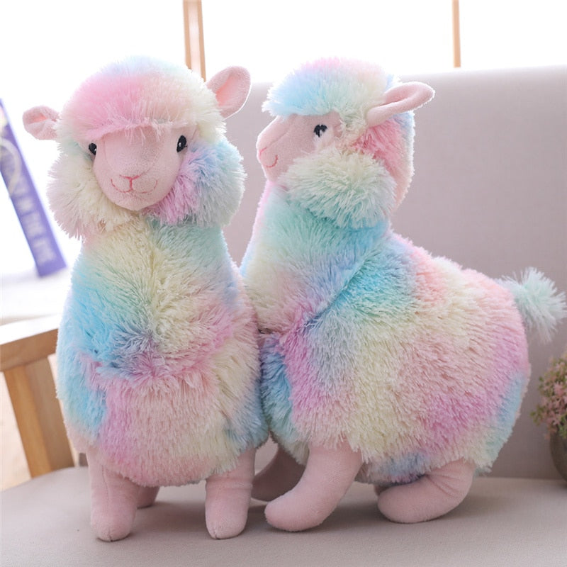 Grosse peluche alpaga