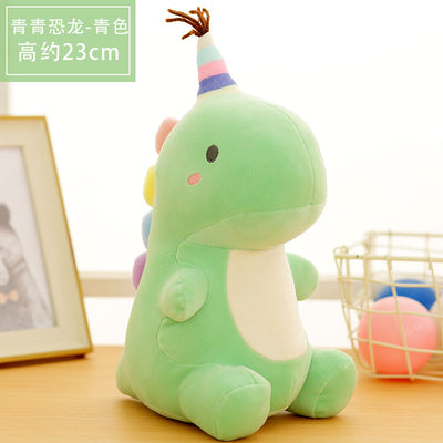 Doudou Dinosaure Vert