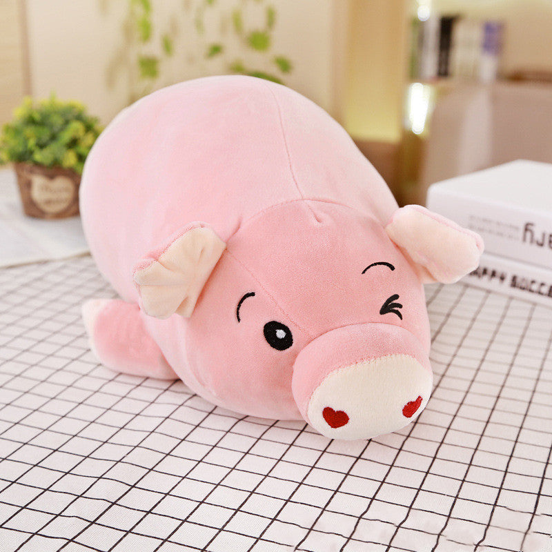 Grosse Peluche Cochon