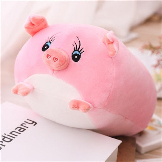 Peluche Cochon Gros Yeux