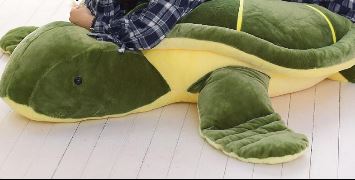 Peluche géante tortue marine