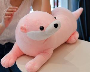 Peluche loutre extrêmement douce et câline