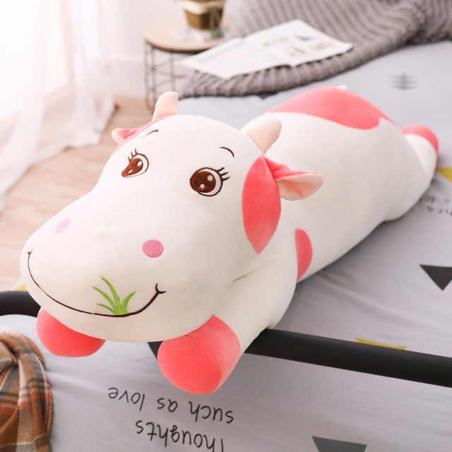 grosse vache en peluche