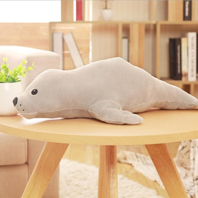 peluche bébé phoque