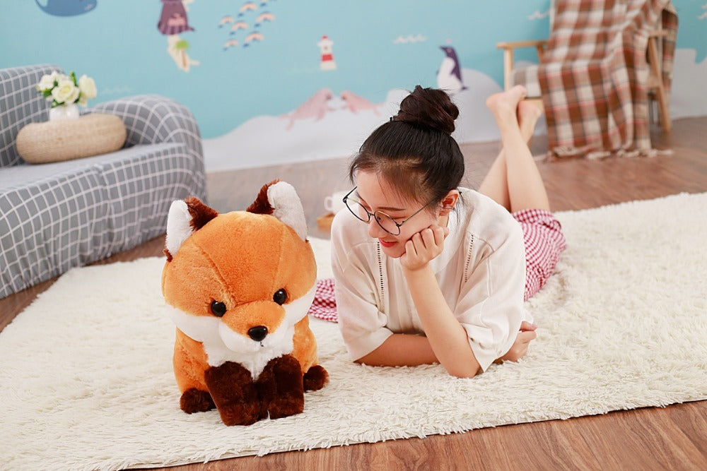 Foxy la mignone peluche renard