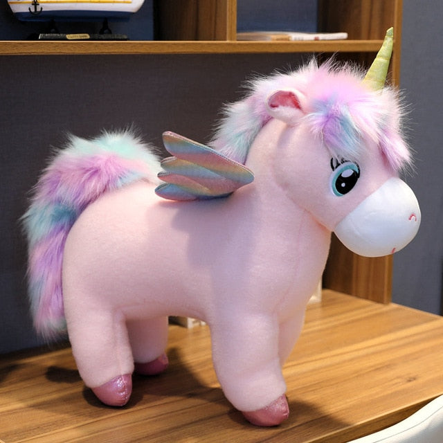 Peluche Licorne Gros Yeux Geante