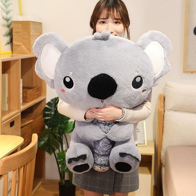 Bébé koala en peluche aux grands yeux mignons