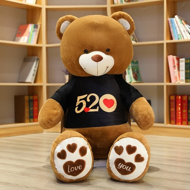 Gros nounours en peluche