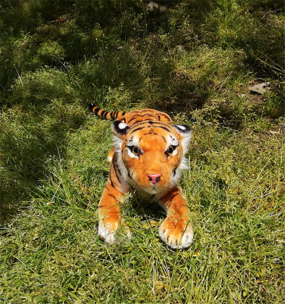 Peluche bébé tigre docile et doux