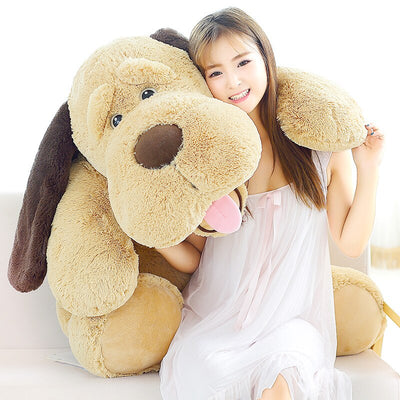 Peluche doudou chien gentil et confortable