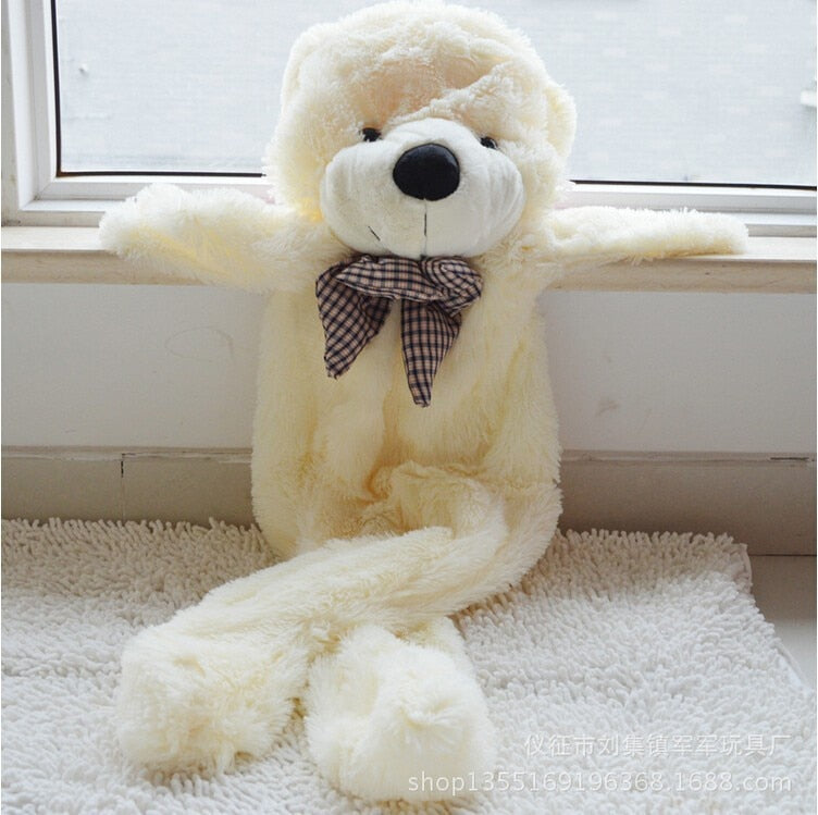 Ours peluche beige