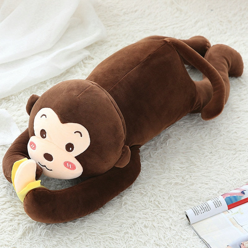 singe en peluche