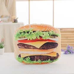 Hamburger ultra moelleux en peluche super appétissant