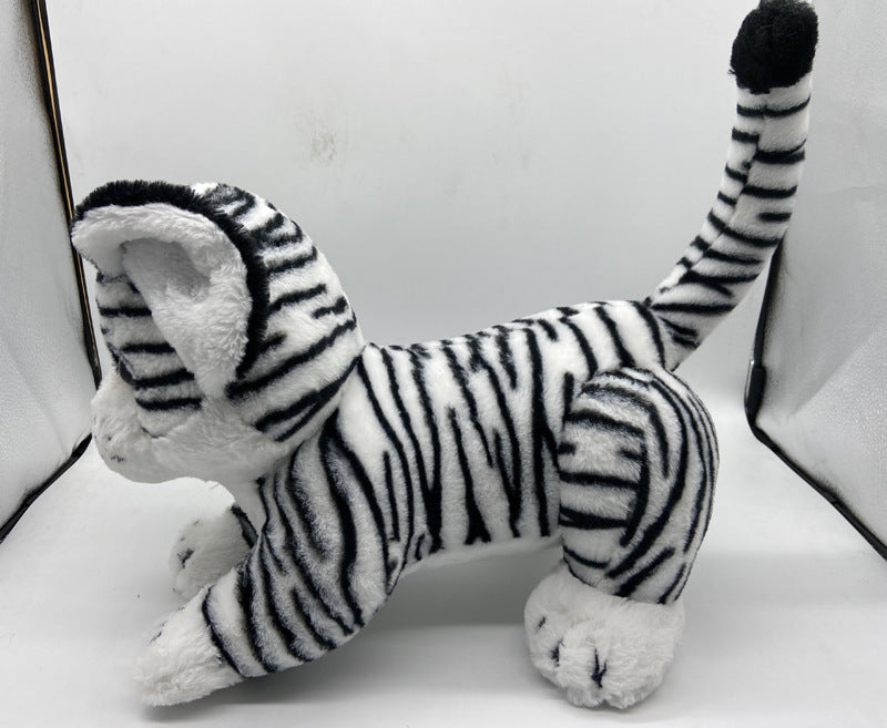 Tigre en peluche doux aux grandes oreilles