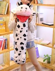 Peluche géante vache aux yeux brillants