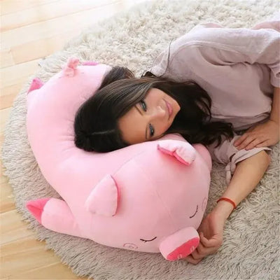 Cochon en Peluche rose et moelleuse