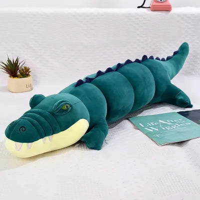 Peluche crocodile sauvage réaliste et doux