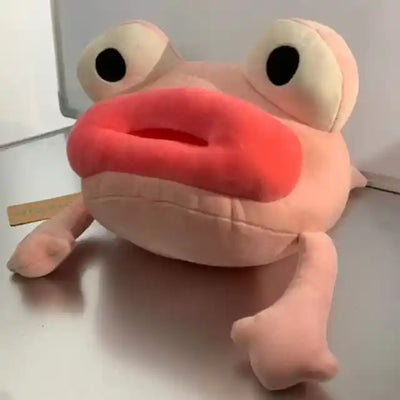 Grenouille en peluche douce et confortable