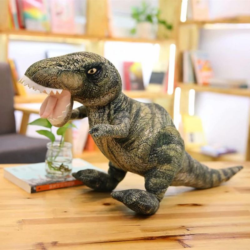 peluche dinosaure géante réaliste