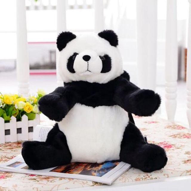 Panda en peluche pour ceux adorant les gros câlins
