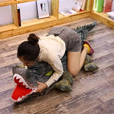 Crocodile géant peluche xxl
