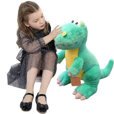 Grosse peluche dinosaure vert xxl