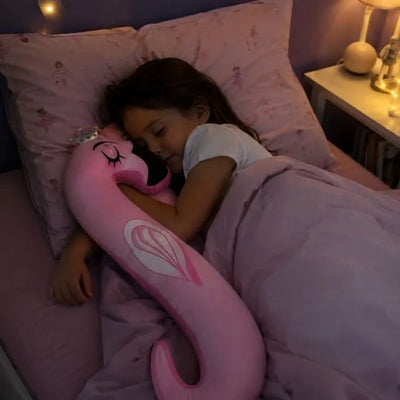 Peluche flamant rose géante pour adultes et enfants