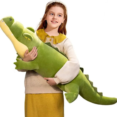 Jouet crocodile en peluche à domestiquer
