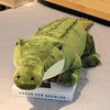Peluche géante crocodile réaliste et animée