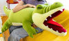 Alligator jouet en peluche réaliste