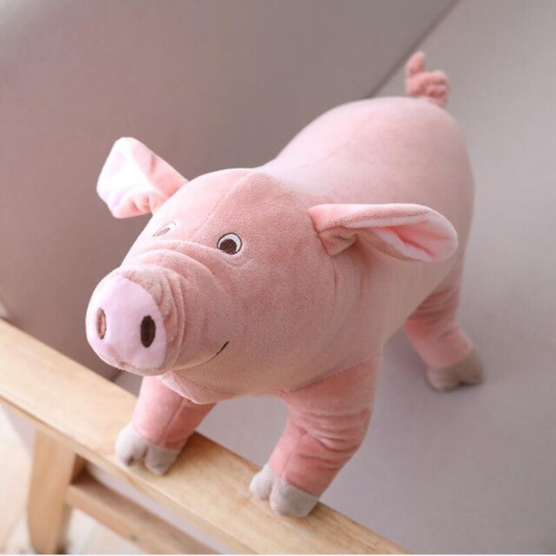 cochon en peluche